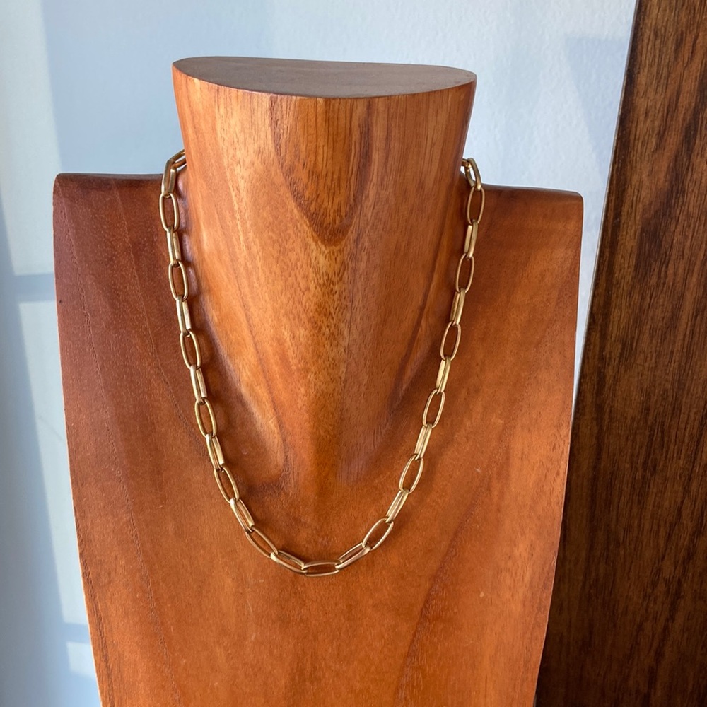 “Rome choker” Electric Picks 14kt gold filled chain